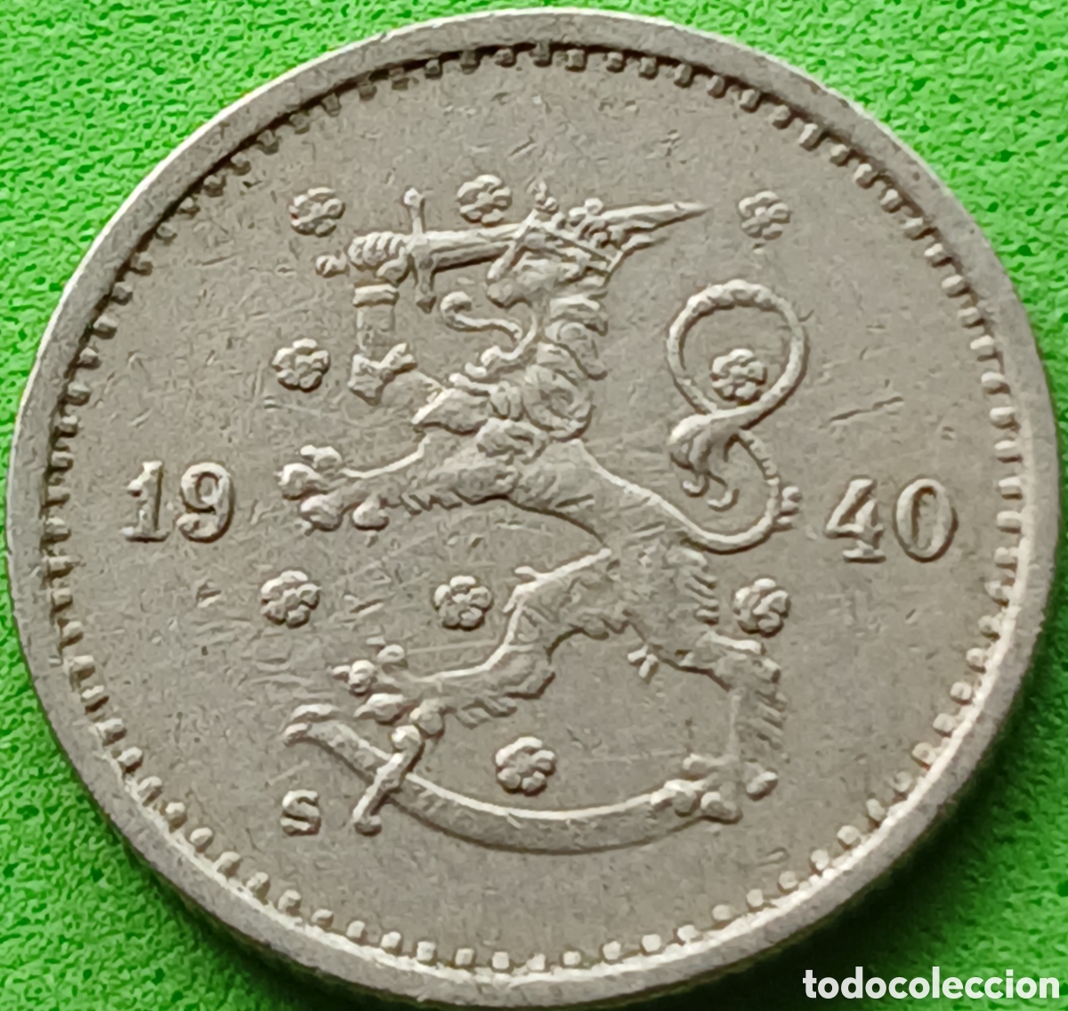 Monedas antiguas de Europa: Finlandia 50 pennia 1940 km#26