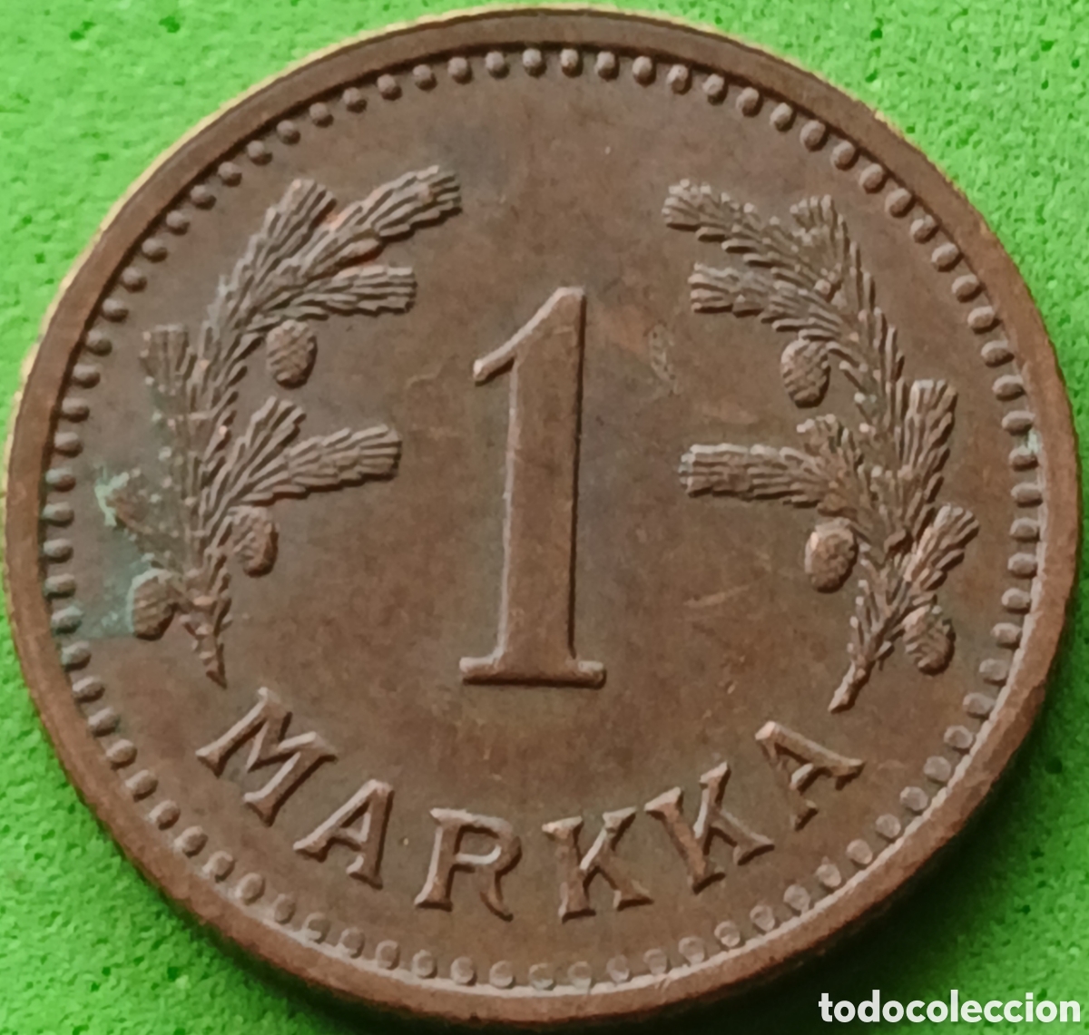 Monedas antiguas de Europa: Finlandia 1 marco 1943 km#30a