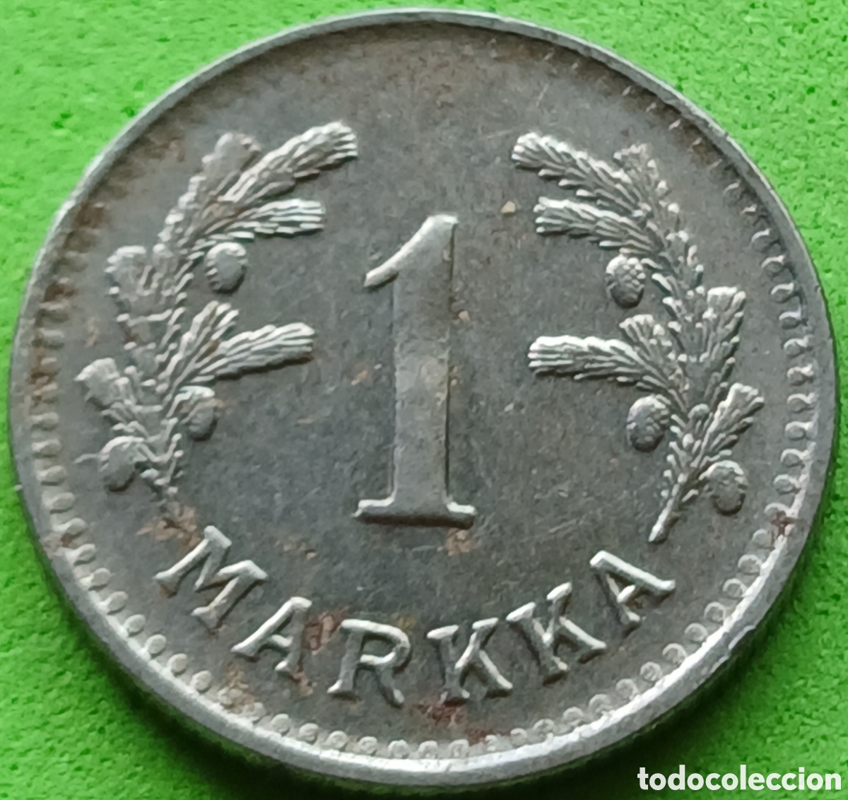 Monedas antiguas de Europa: Finlandia 1 marco 1952 km#30b poco com&uacute;n