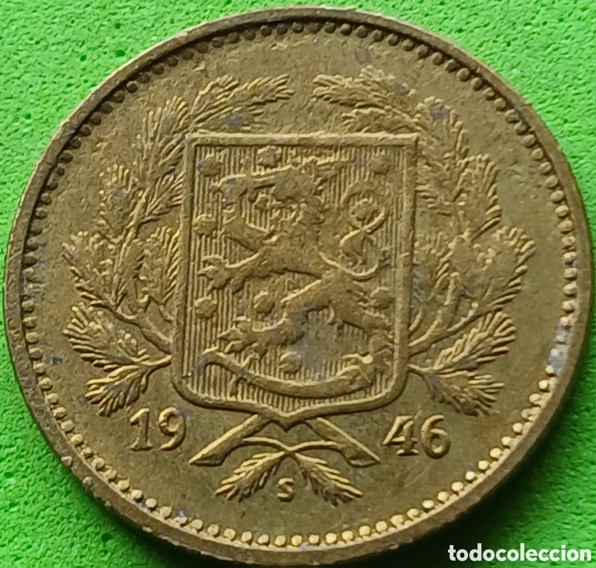 Monedas antiguas de Europa: Finlandia 5 marcos 1946 km#31a