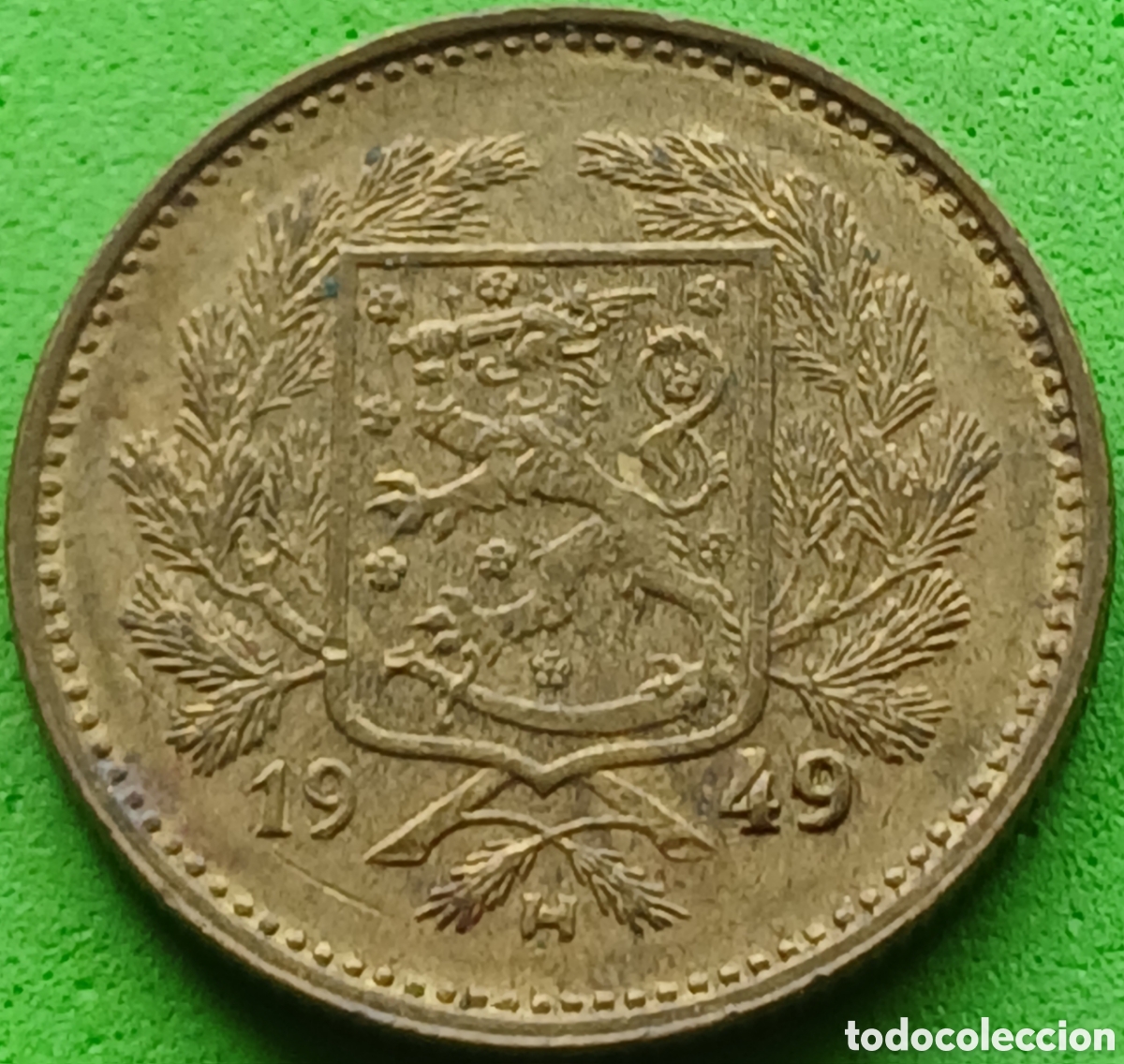 Monedas antiguas de Europa: Finlandia 5 marcos 1949 km#31a