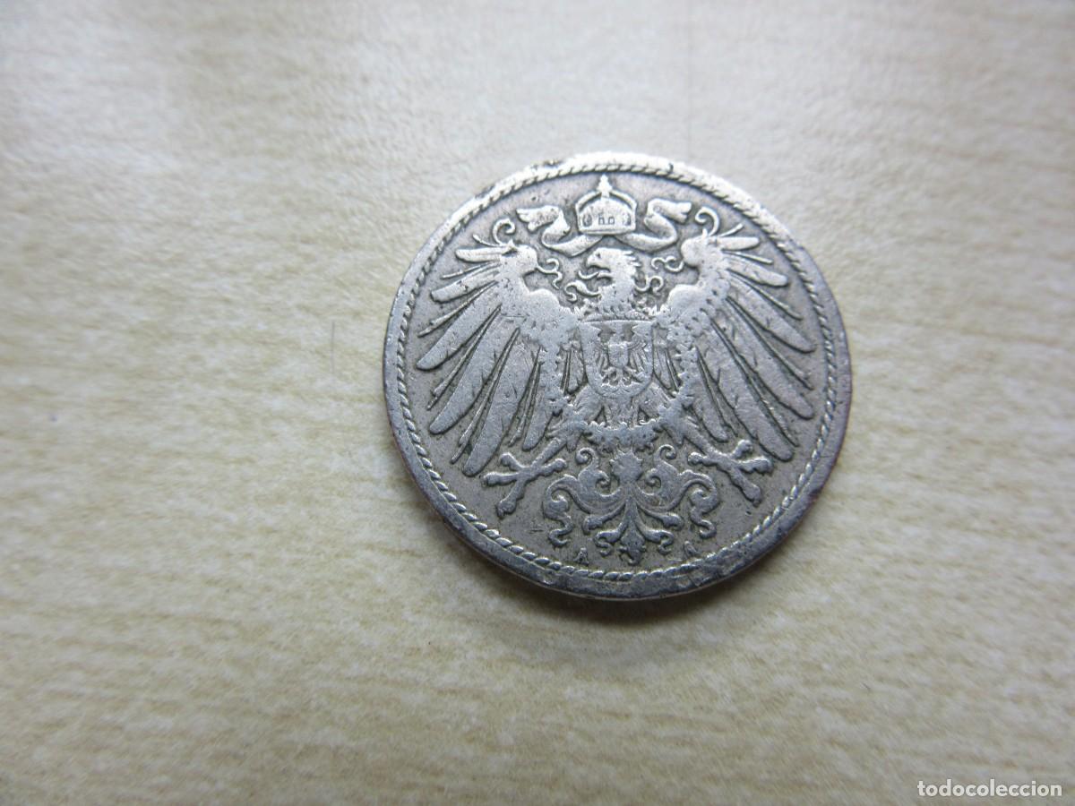 Moedas antigas da Europa: 10 pfennig Alemania Fechada 1900