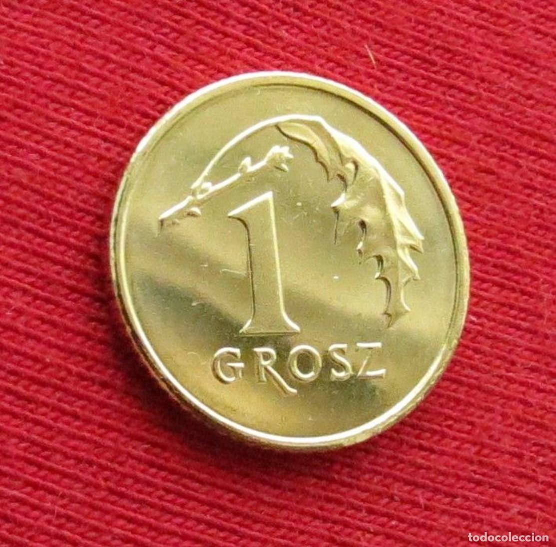Monedas antiguas de Europa: Polonia 1 grosz 2021 Y# 923 UNC