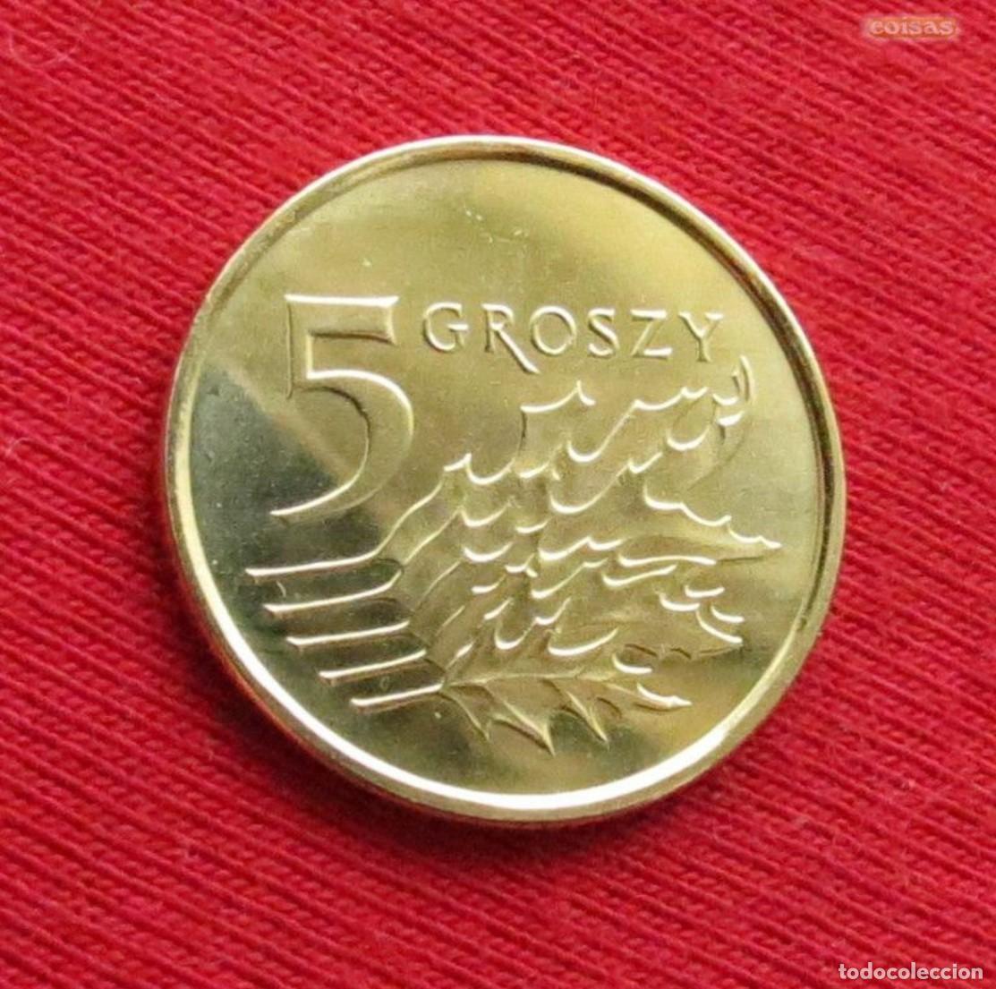 Monedas antiguas de Europa: Polonia 5 groszy 2021 Y# 925 UNC