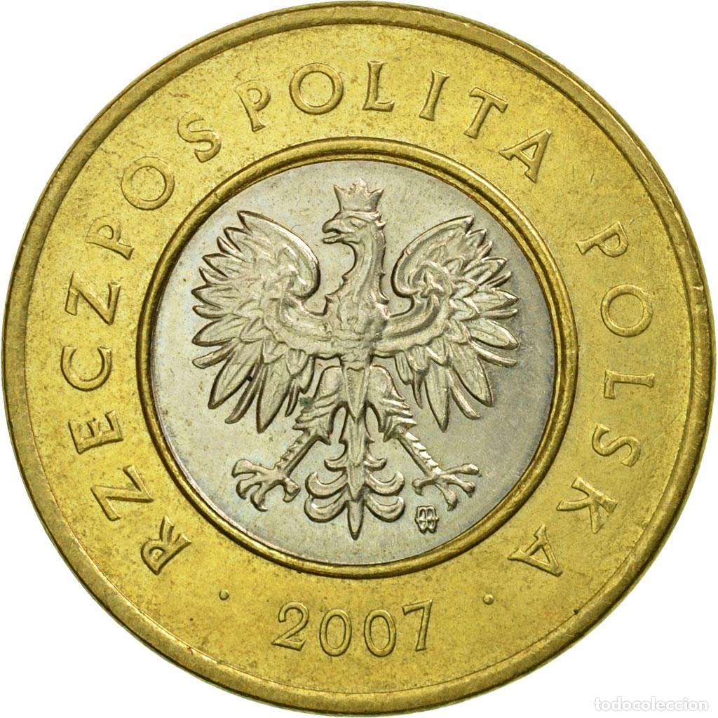 Monedas antiguas de Europa: [#445774] Moneda, Polonia, 2 Zlote, 2007, Warsaw, MBC, Bimet&aacute;lico, KM:283