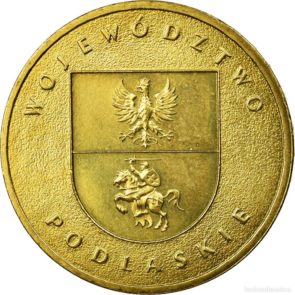 Monedas antiguas de Europa: [#586082] Moneda, Polonia, Podlaskie District, 2 Zlote, 2004, Warsaw, MBC, Lat&oacute;n, KM:491