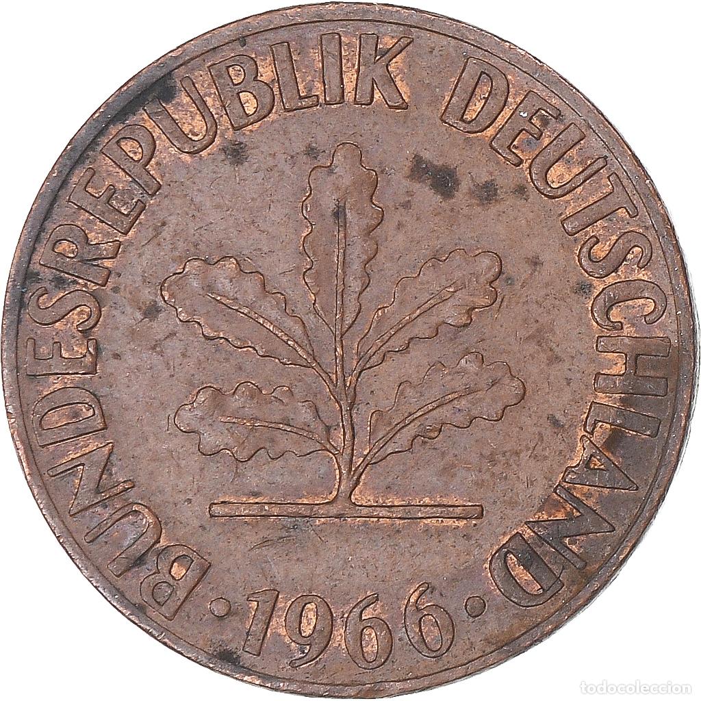 Monedas antiguas de Europa: [#1355711] Moneda, Alemania, Pfennig, 1966