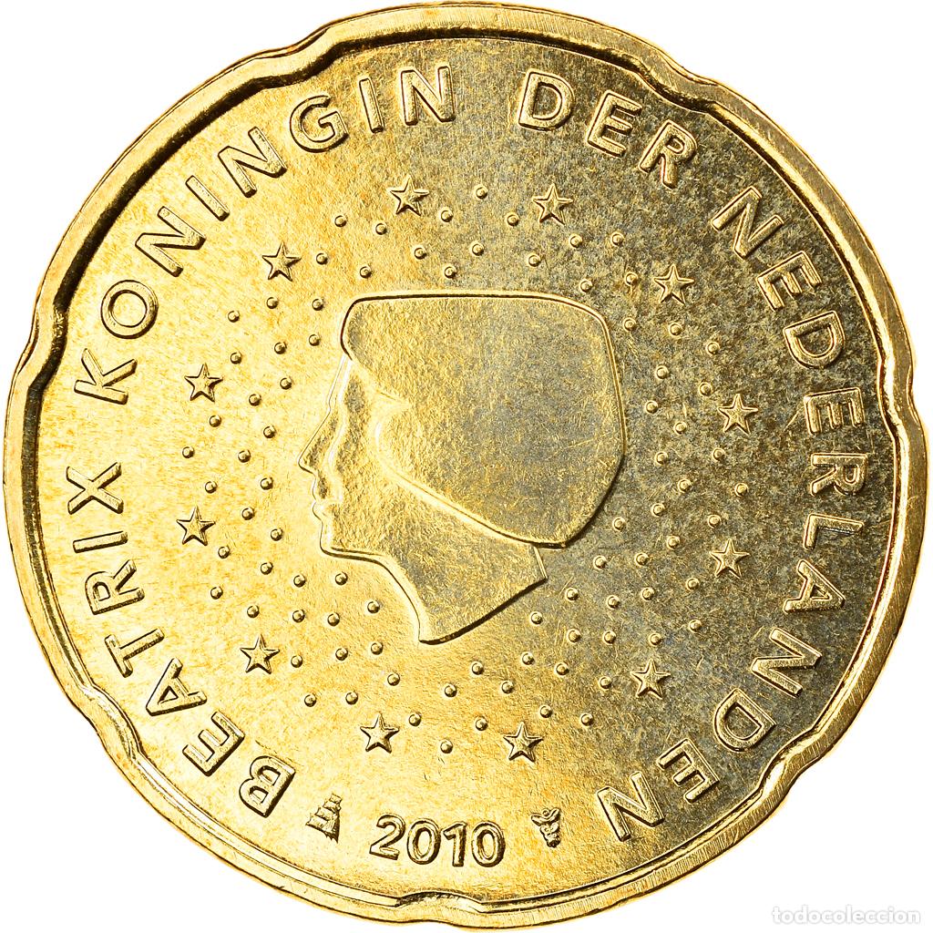 Monnaies anciennes de Europe: [#819852] Pa&iacute;ses Bajos, 20 Euro Cent, 2010, Utrecht, FDC, Lat&oacute;n, KM:269