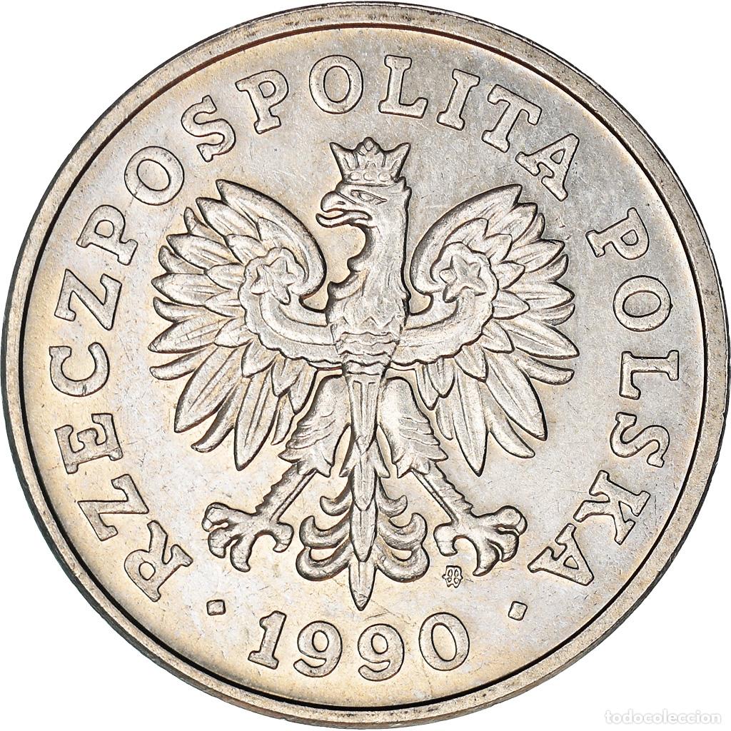 Monnaies anciennes de Europe: [#960815] Moneda, Polonia, 50 Zlotych, 1990, Warsaw, MBC, Cobre - n&iacute;quel, KM:216