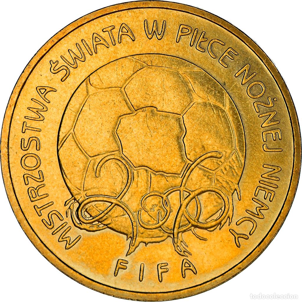Monedas antiguas de Europa: [#952272] Moneda, Polonia, 2 Zlote, 2006, Warsaw, MBC, Lat&oacute;n, KM:606
