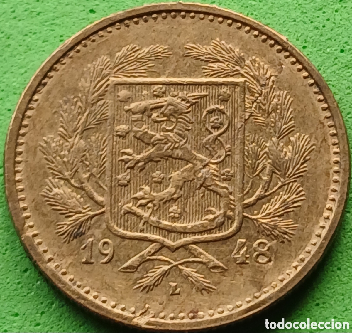 Monedas antiguas de Europa: Finlandia 5 marcos 1948 km#31a