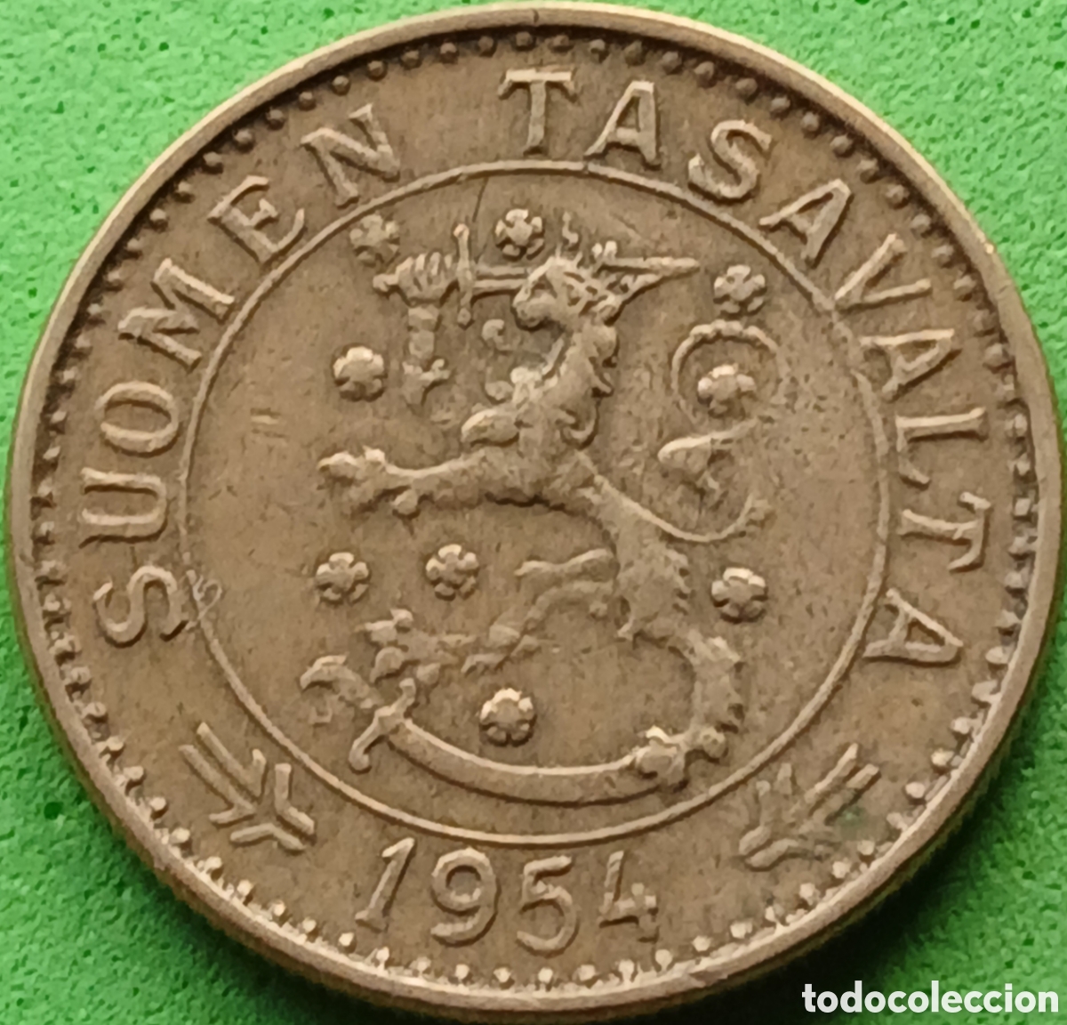 Monedas antiguas de Europa: Finlandia 20 marcos 1954 km#39