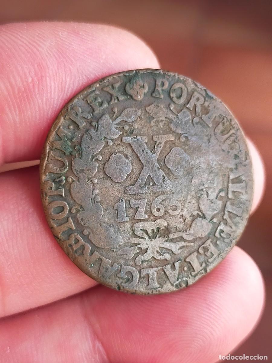 Monedas antiguas de Europa: MONEDA DE X 10 DIEZ REIS PORTUGAL 1765 JOSE I REGULAR CONSERVACION