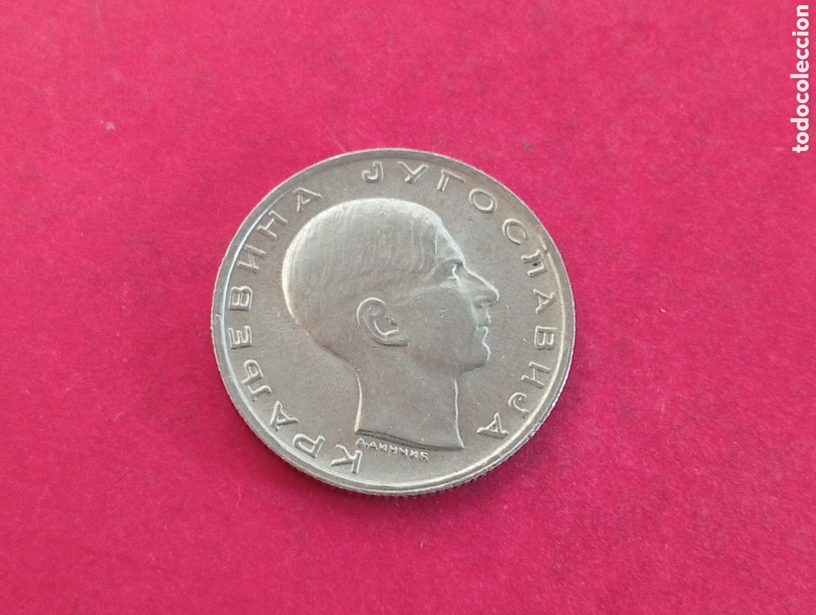 Monedas antiguas de Europa: 10 dinares de Yugoslavia 1938