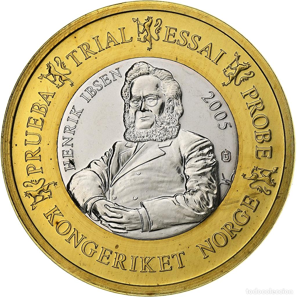 Monedas antiguas de Europa: [#1504837] Noruega, Euro, unofficial private coin, 2005, Bimet&aacute;lico, SC+