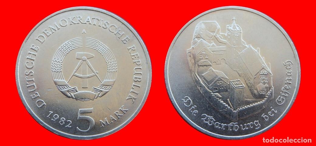 Monedas antiguas de Europa: 5 MARCOS 1982 ALEMANIA REPUBLICA DEMOCRATICA DDR-152563