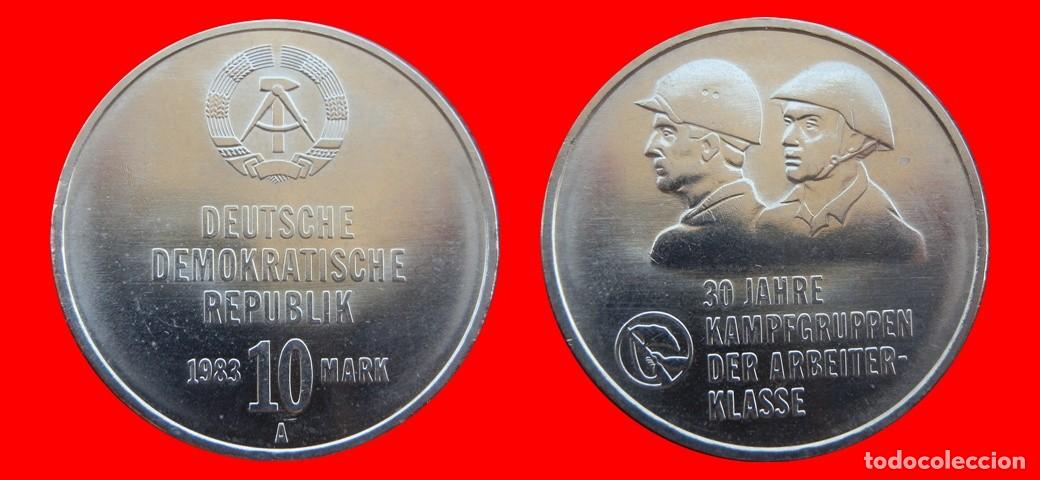 Monedas antiguas de Europa: 10 MARCOS 1983 ALEMANIA REPUBLICA DEMOCRATICA DDR-152581