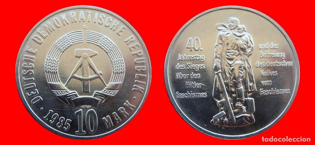 Monedas antiguas de Europa: 10 MARCOS 1985 ALEMANIA REPUBLICA DEMOCRATICA DDR-152582