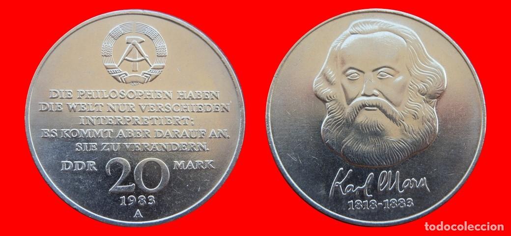 Monedas antiguas de Europa: 20 MARCOS 1983 ALEMANIA REPUBLICA DEMOCRATICA DDR-152583