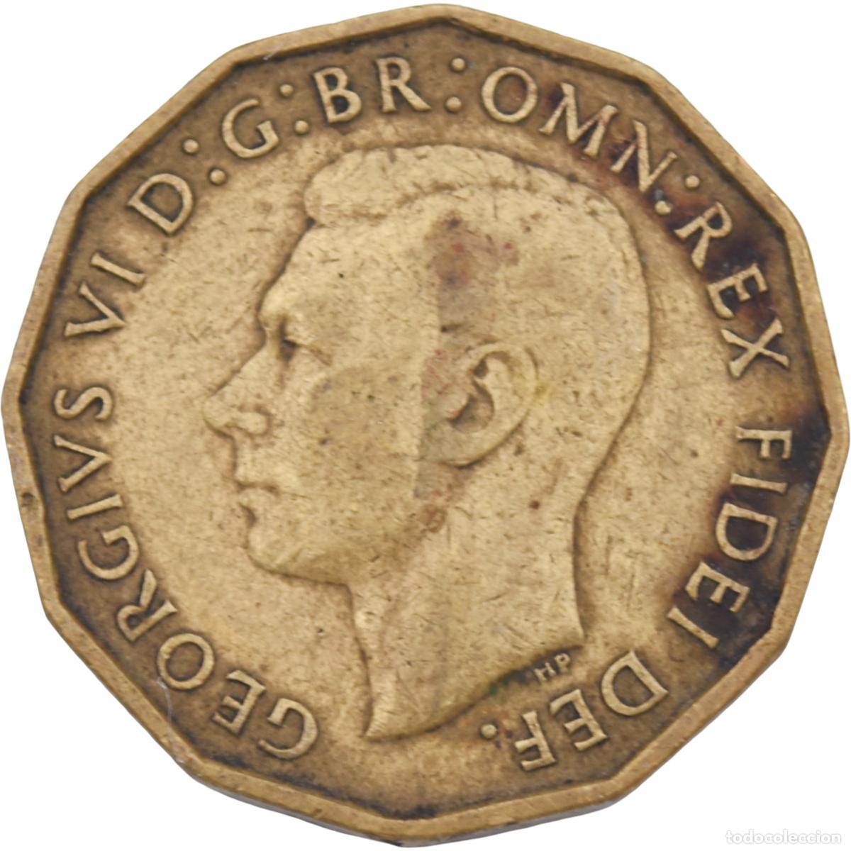 Alte M&uuml;nzen aus Europa: Moneda - Gran Breta&ntilde;a 1952