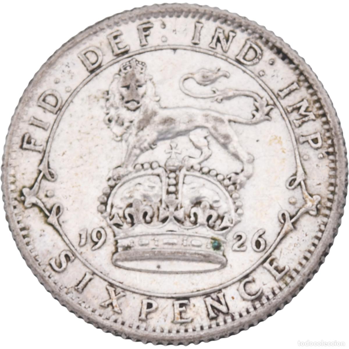 Monedas antiguas de Europa: Moneda de plata - Gran Breta&ntilde;a 1926