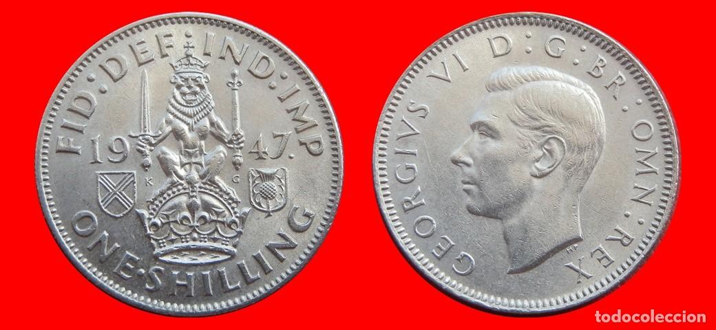 Monedas antiguas de Europa: 1 CHELIN SHILLING 1947 SCOTTISH INGLATERRA REINO-152624