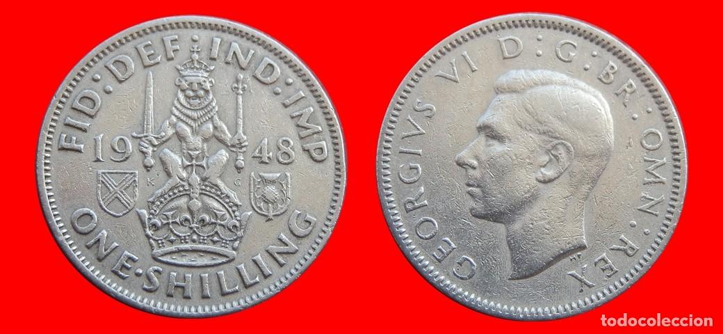 Monedas antiguas de Europa: 1 CHELIN SHILLING 1948 SCOTTISH INGLATERRA REINO-152625