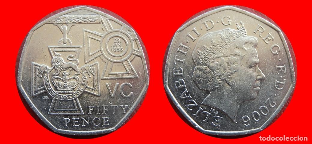 Monedas antiguas de Europa: 50 PENIQUES PENCE 2006 INGLATERRA REINO UNIDO-152641