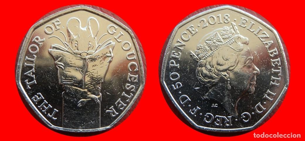 Monedas antiguas de Europa: 50 PENIQUES PENCE 2018 INGLATERRA REINO UNIDO-152645