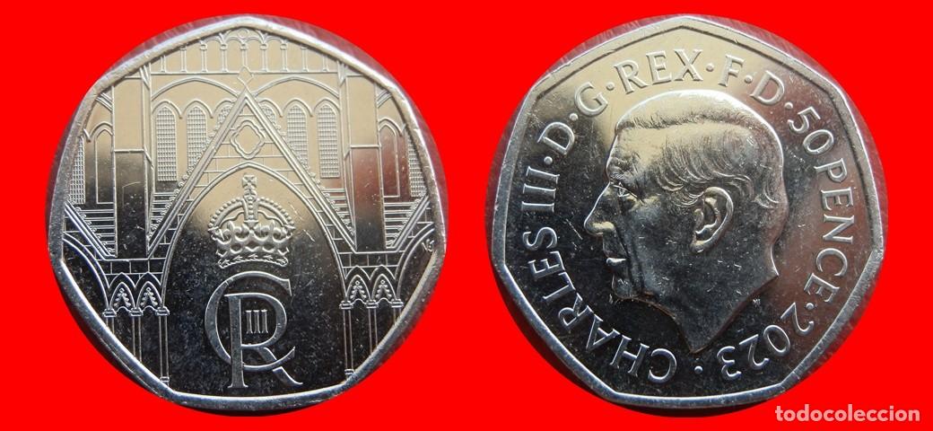 Monedas antiguas de Europa: 50 PENIQUES PENCE 2023 INGLATERRA REINO UNIDO-152648