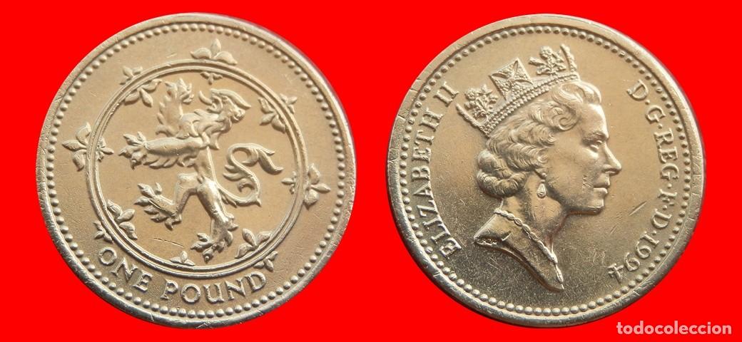 Monedas antiguas de Europa: 1 LIBRA POUND 1994 INGLATERRA REINO UNIDO-152657