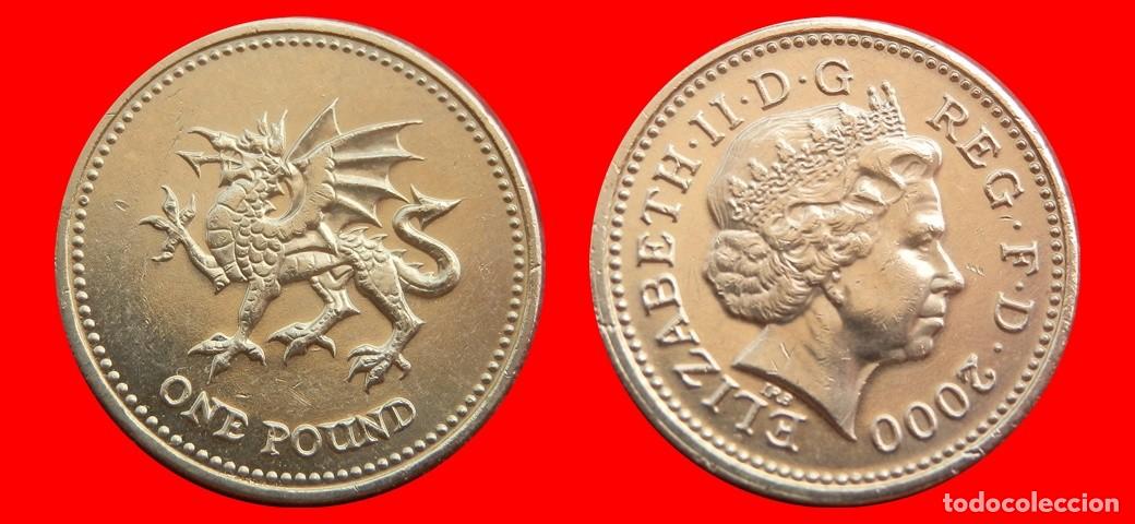 Monedas antiguas de Europa: 1 LIBRA POUND 2000 INGLATERRA REINO UNIDO-152659