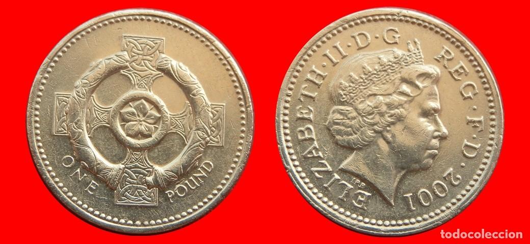Monedas antiguas de Europa: 1 LIBRA POUND 2001 INGLATERRA REINO UNIDO-152660