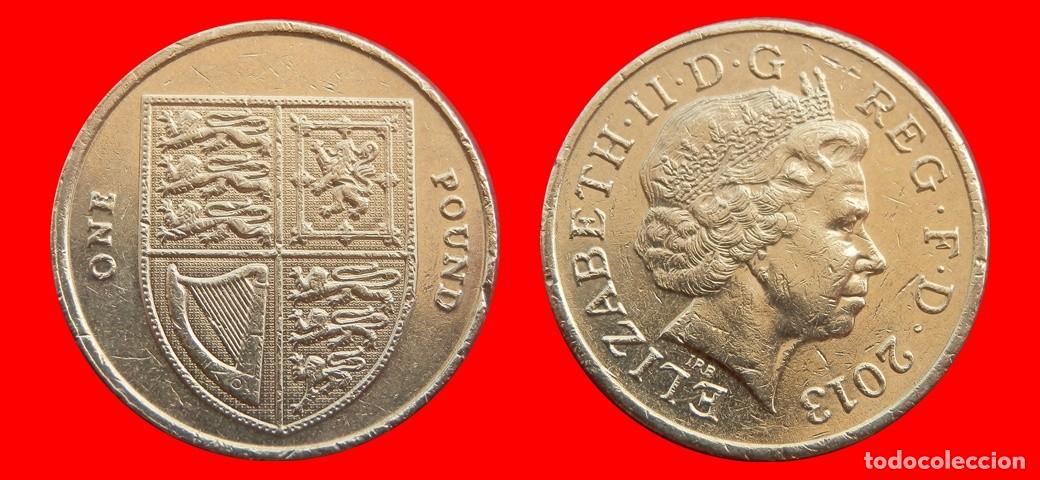Monedas antiguas de Europa: 1 LIBRA POUND 2013 INGLATERRA REINO UNIDO-152666