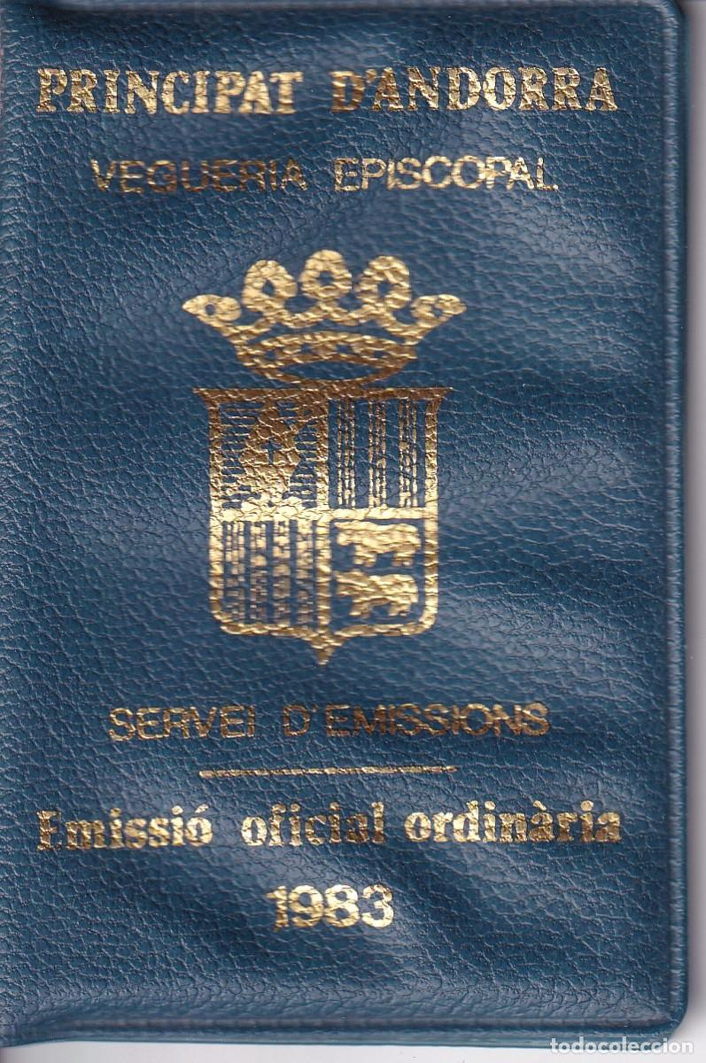 Monedas antiguas de Europa: CARTERA CON MONEDA DE ANDORRA DE 1 DINER DEL A&Ntilde;O 1983