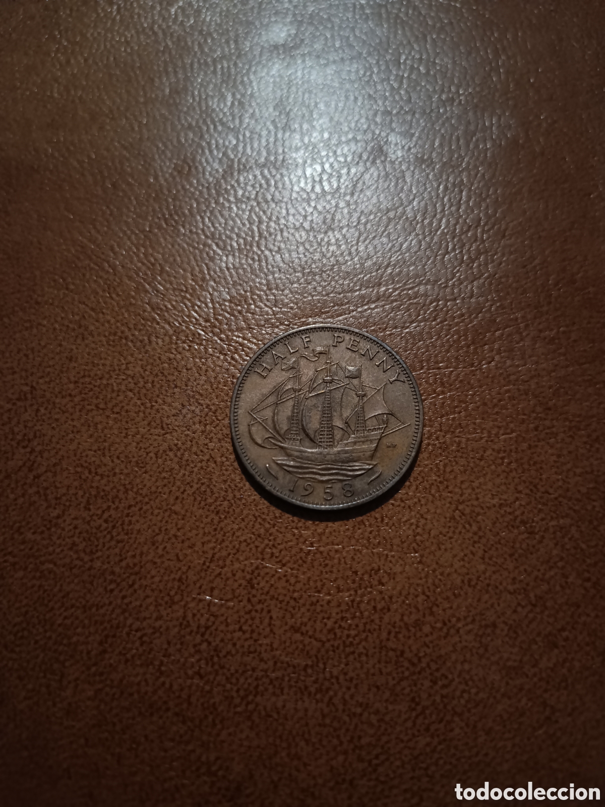 Monedas antiguas de Europa: HALF PENNY 1958 - INGLATERRA