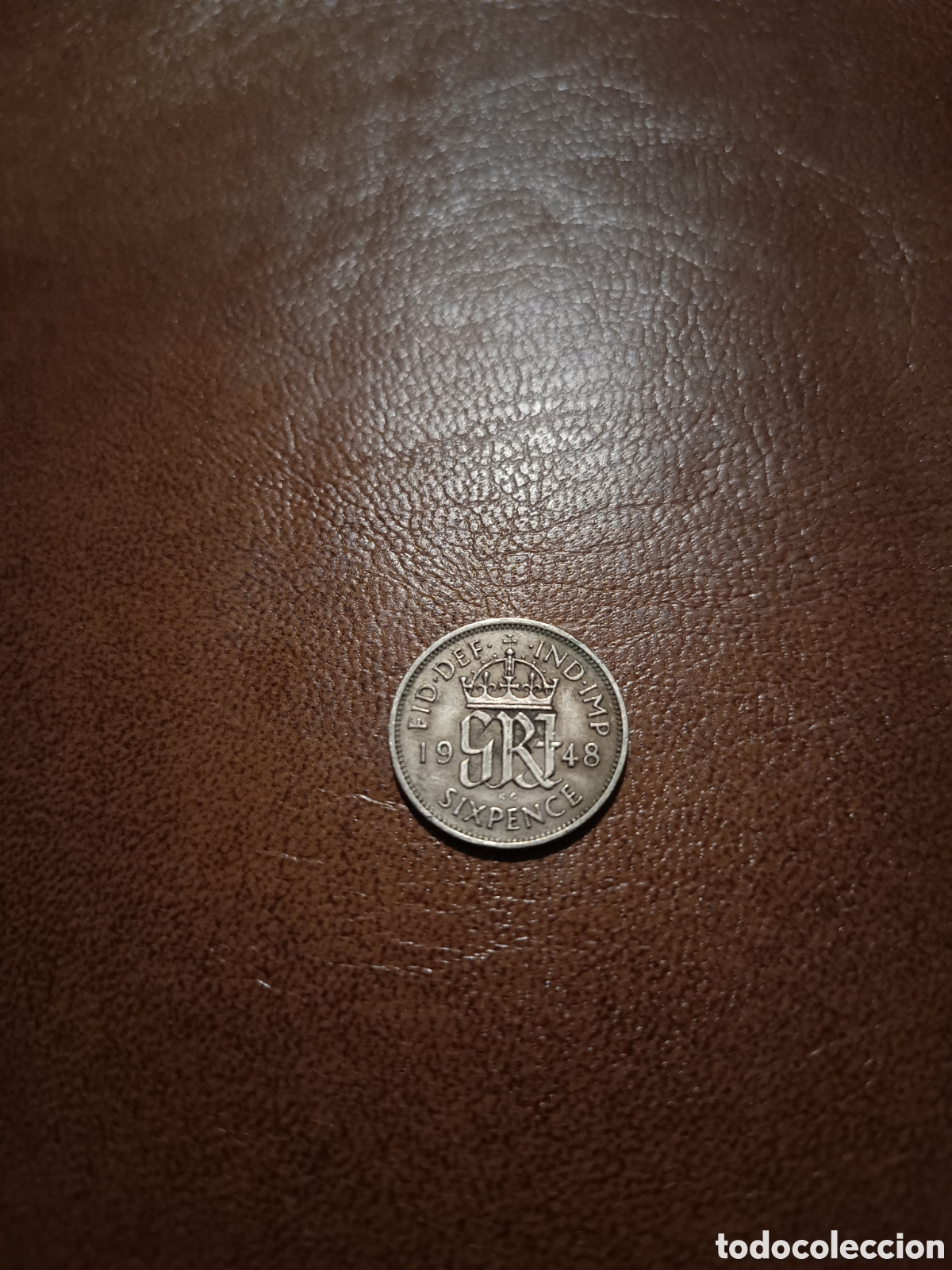 Monedas antiguas de Europa: SIX PENCE 1948 - INGLATERRA