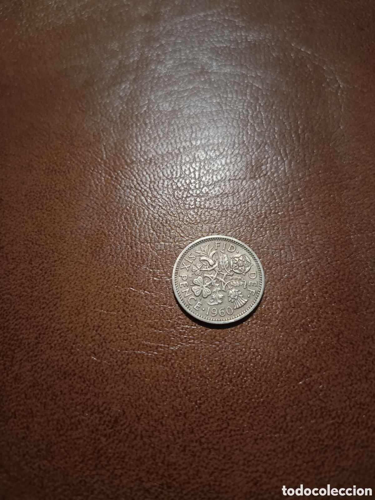 Monedas antiguas de Europa: SIX PENCE 1960 - INGLATERRA