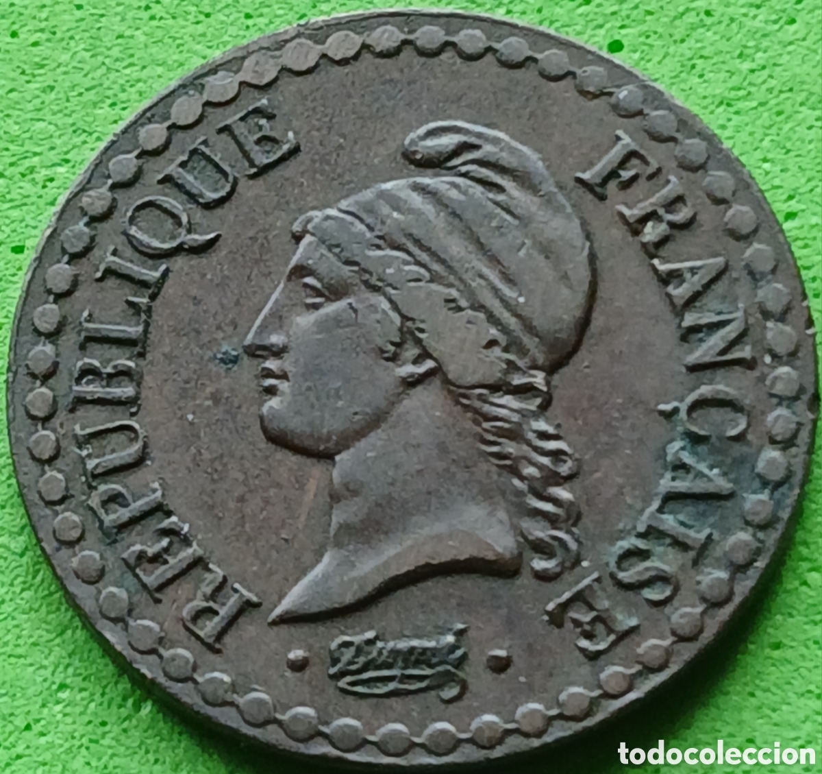 Monedas antiguas de Europa: Francia 1 c&eacute;ntimo 1851 A km#754