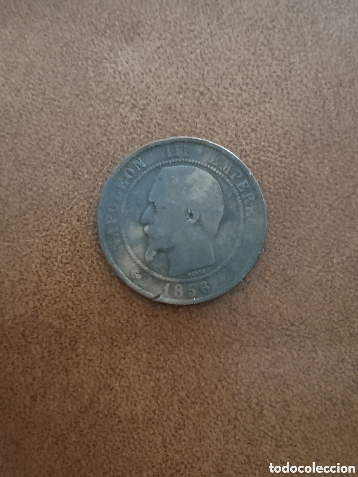 Monedas antiguas de Europa: 10 CENTIMOS NAPOLE&Oacute;N III 1856 - FRANCIA