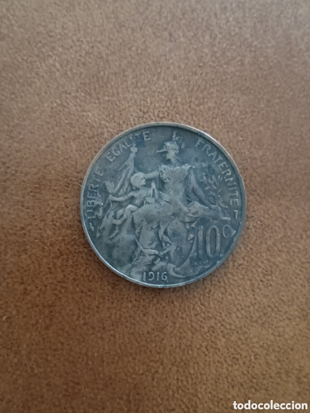 Monedas antiguas de Europa: 10 CENTIMOS 1916 - FRANCIA