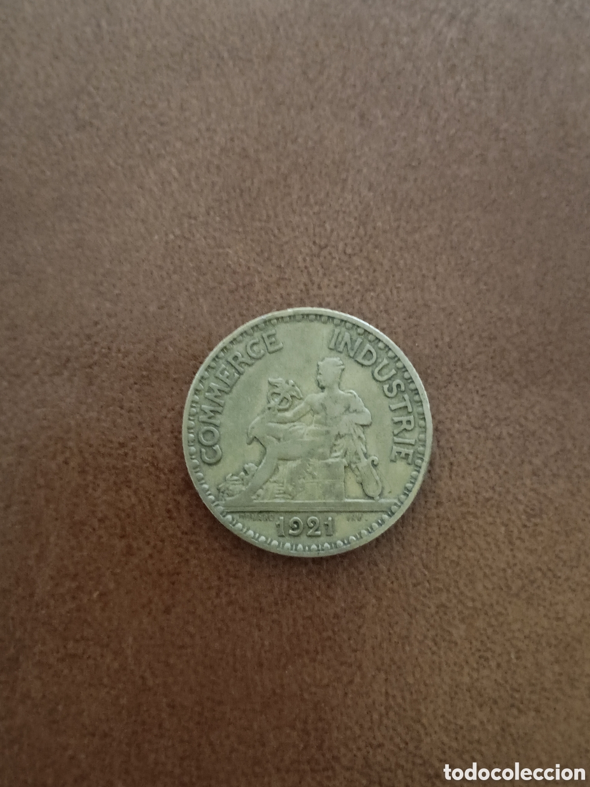 Monedas antiguas de Europa: 2 FRANCOS 1921 - FRANCIA