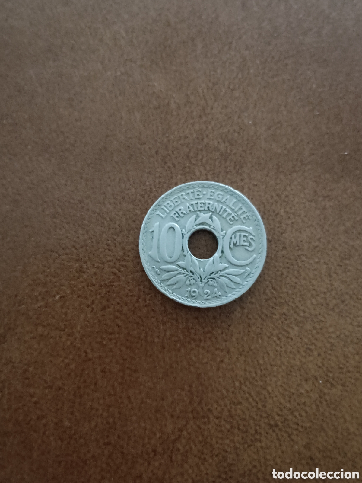 Monedas antiguas de Europa: 10 CENTIMOS 1924 - FRANCIA