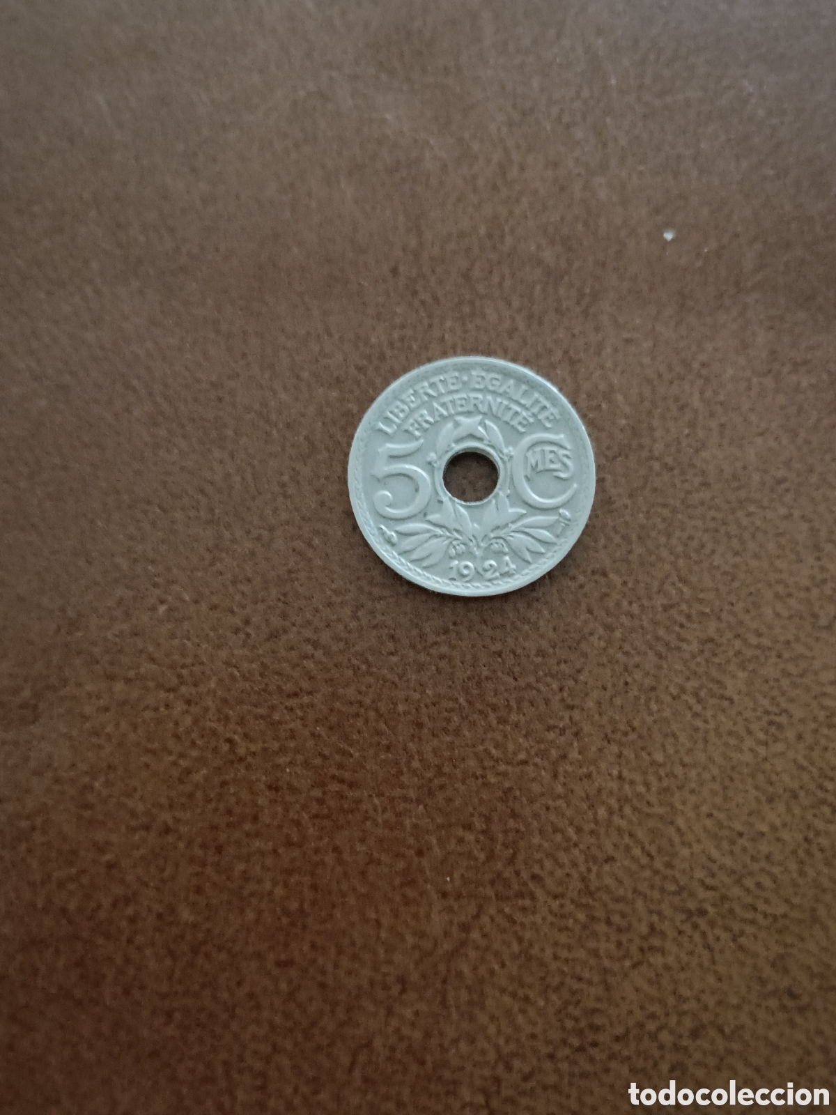 Monedas antiguas de Europa: 5 CENTIMOS 1924 - FRANCIA