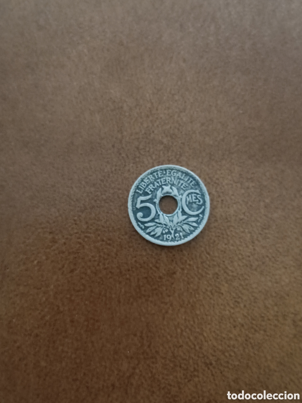 Monedas antiguas de Europa: 5 CENTIMOS 1921 - FRANCIA