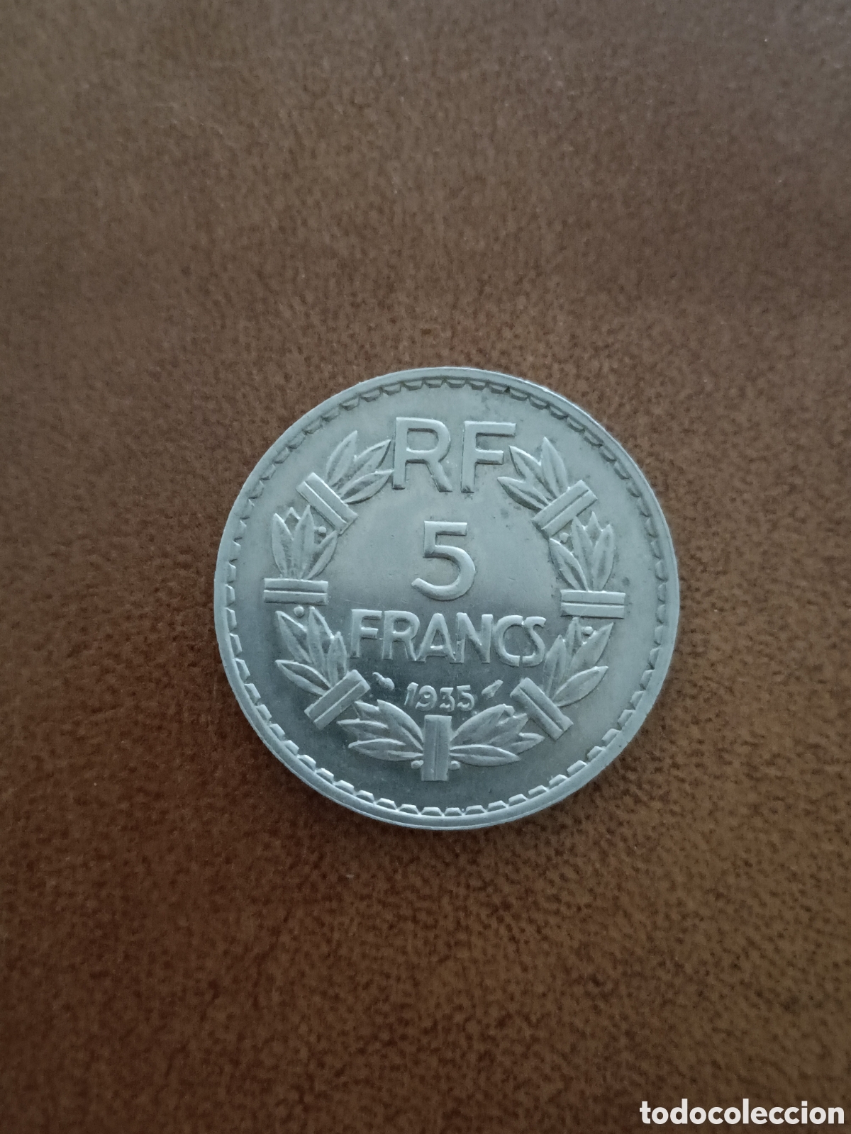 Monedas antiguas de Europa: 5 FRANCOS 1935 - FRANCIA