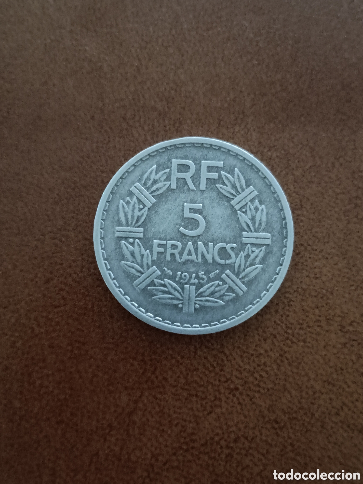 Monedas antiguas de Europa: 5 FRANCOS 1945 - FRANCIA