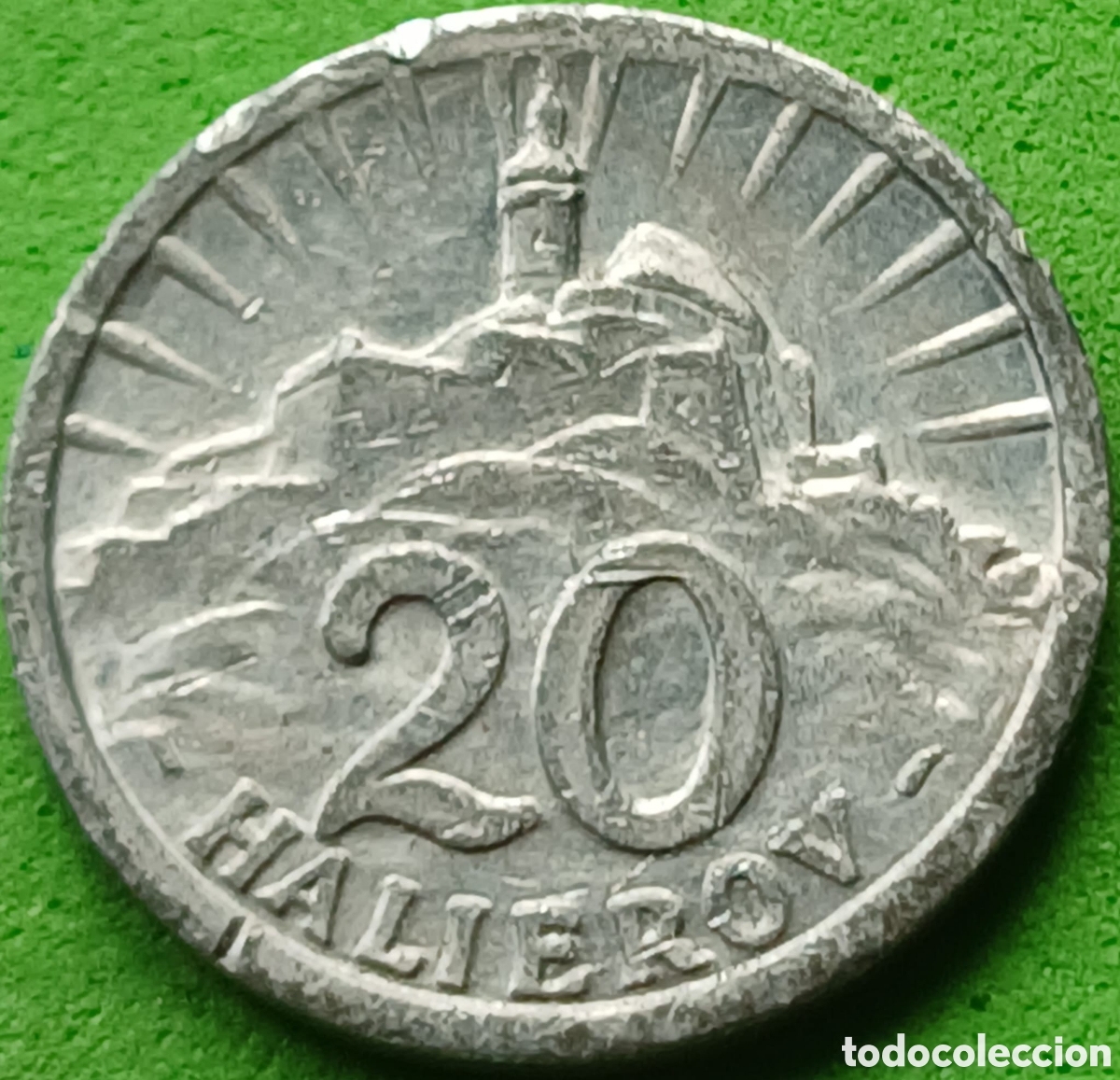 Monedas antiguas de Europa: Eslovaquia 20 halierov 1942 km#4a
