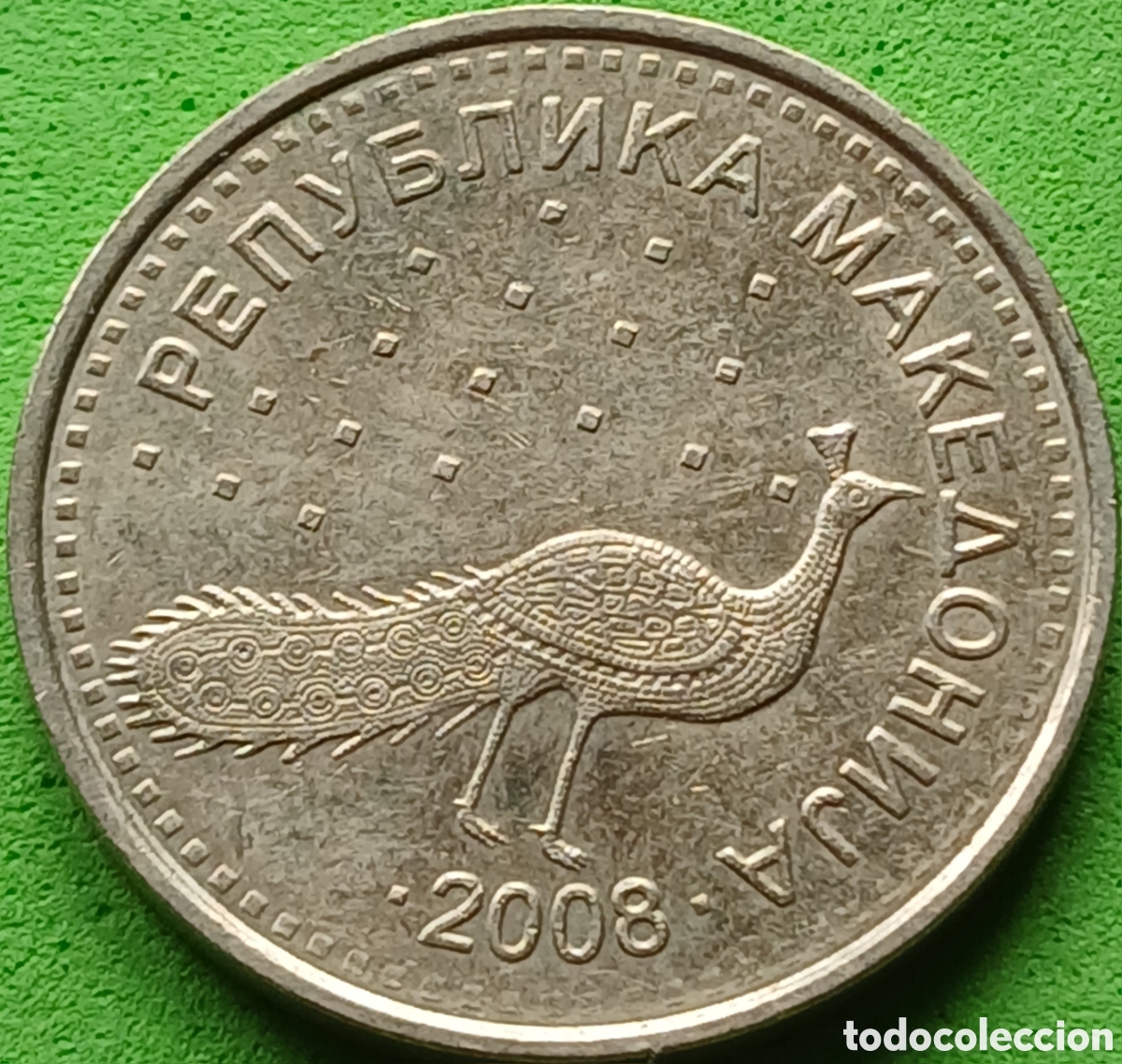 Monedas antiguas de Europa: Macedonia del Norte 10 denares 2008 km#31
