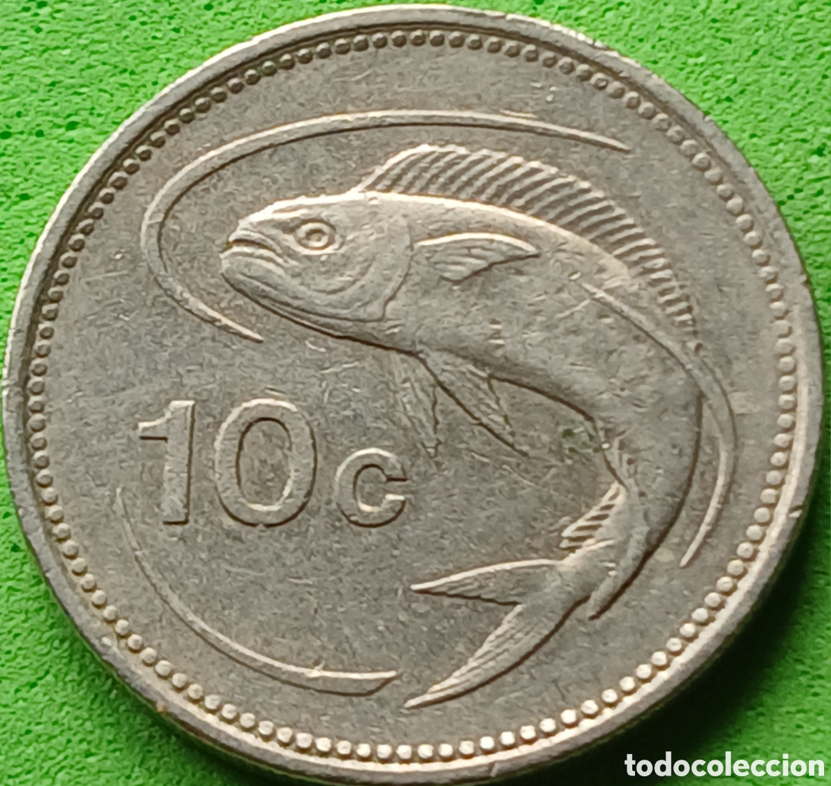 Monedas antiguas de Europa: Malta 10 cents 1986 km#76